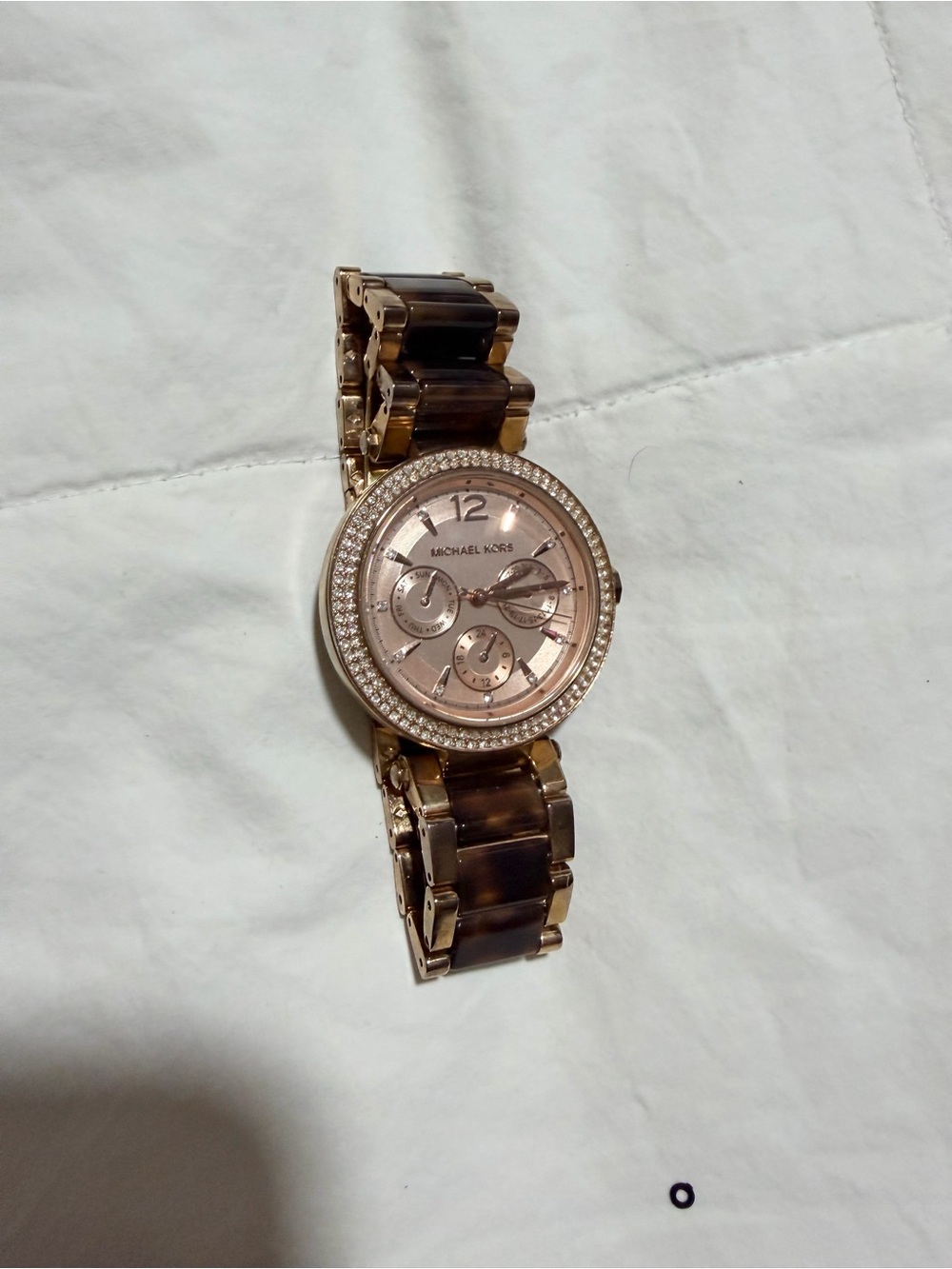 Michael Kors MK-5881 Rose Gold & Tortoise Watch